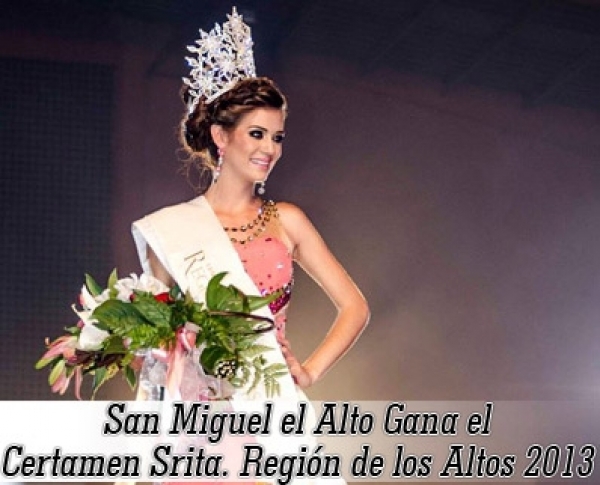 Yohana de San Miguel el Alto Gana El Certamen Regional 2013